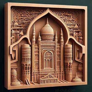 3D model Makkah (STL)